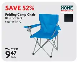 Home Hardware Folding Camp Chair offer