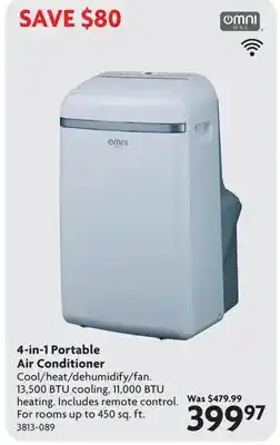 Home Hardware 4-in-1 Portable Air Conditioner offer