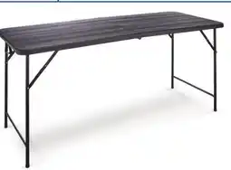Canadian Tire For Living 6´ Woodgrain Folding Table offer
