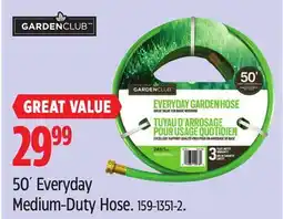 Canadian Tire GARDENCLUB 50´ Everyday Medium-Duty Hose offer