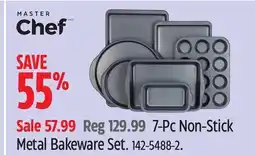 Canadian Tire 7-Pc Non-Stick Metal Bakeware Set offer