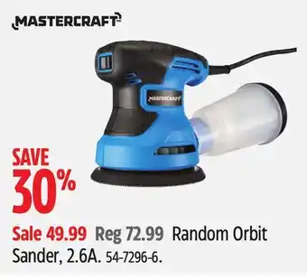 Canadian Tire Random Orbit Sander, 2.6A offer