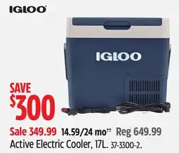 Canadian Tire Igloo Active Electric Cooler, 17L offer