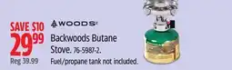 Canadian Tire WOODS Backwoods Butane Stove offer