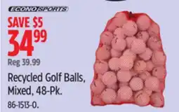 Canadian Tire Recycled Golf Balls, Mixed, 48-Pk offer