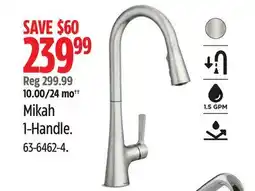 Canadian Tire Moen Mikah 1-Handle offer