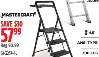 Canadian Tire MASTERCRAFT STEPSTOOL offer
