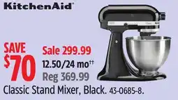 Canadian Tire Classic Stand Mixer, Black offer
