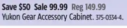 Canadian Tire Yukon Gear Accessory Cabinet offer