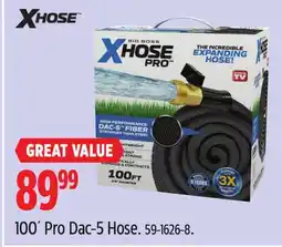 Canadian Tire Xhose 100´ Pro Dac-5 Hose offer