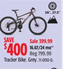 Canadian Tire Tracker Bike offer