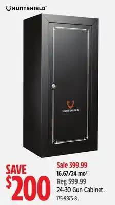 Canadian Tire Huntshield 24-30 Gun Cabinet offer