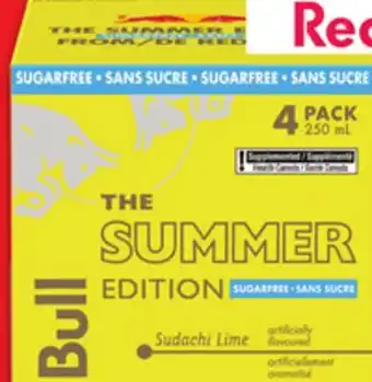 Metro RED BULL ENERGY DRINKS offer