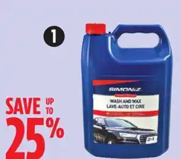 Canadian Tire Simoniz High Foam Car Wash & Wax offer