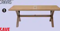 Canadian Tire CANVAS Okanagan Aluminum Dining Table offer