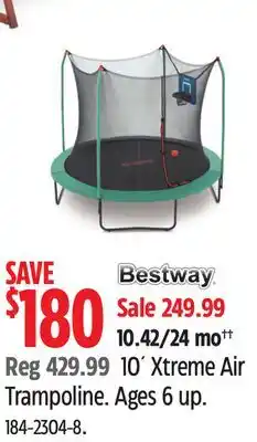 Canadian Tire BESTWAY 10´ Xtreme Air Trampoline offer