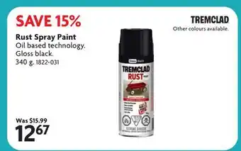 Home Hardware Rust Spray Paint offer