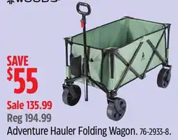 Canadian Tire Adventure Hauler Folding Wagon offer