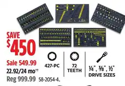Canadian Tire Black Chrome Socket Sets offer