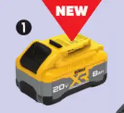 Canadian Tire Dewalt 20V MAX XR 8Ah POWERPACK Battery offer