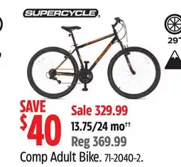 Canadian Tire Supercycle Comp Adult Bike offer
