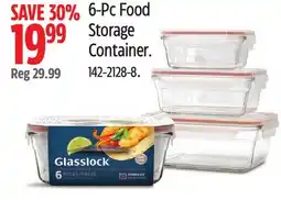 Canadian Tire GLASSLOCK 6-Pc Food Storage Container offer