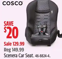 Canadian Tire COSCO Scenera Car Seat offer