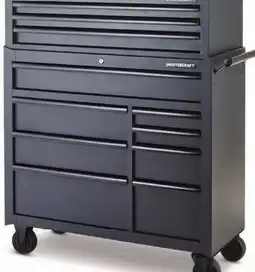 Canadian Tire 41˝ 8-Drawer Tool Cabinet. Up to 1000-lb caster capacity offer
