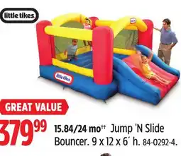 Canadian Tire Jump 'N Slide Bouncer offer