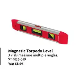 Home Hardware Magnetic Torpedo Level offer