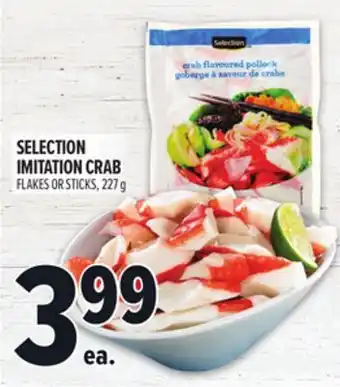 Metro SELECTION IMITATION CRAB offer