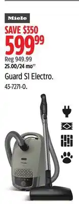 Canadian Tire MIELE Guard S1 Electro offer