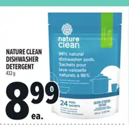 Metro NATURE CLEAN DISHWASHER DETERGENT offer