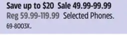 Canadian Tire Panasonic Selected Phones offer