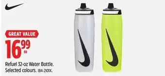 Canadian Tire NIKE Refuel 32-oz Water Bottle offer