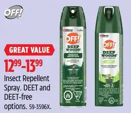 Canadian Tire Insect Repellent Spray offer