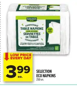 Metro SELECTION ECO NAPKINS offer