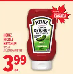 Metro HEINZ PICKLE KETCHUP offer