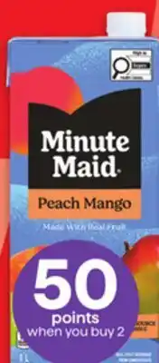 Metro MINUTE MAID, FIVE ALIVE OR FRUITOPIA JUICE OR DRINKS offer