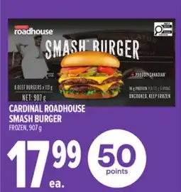 Metro CARDINAL ROADHOUSE SMASH BURGER offer