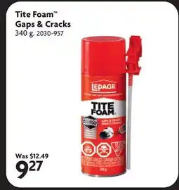 Home Hardware Tite Foam Gaps & Cracks offer