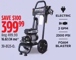 Canadian Tire SIMONIZ Platinum 2300 PSI 2.0 GPM Brushless Electric offer