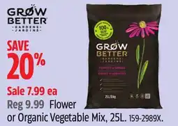 Canadian Tire Growbetter Flower or Organic Vegetable Mix, 25L offer