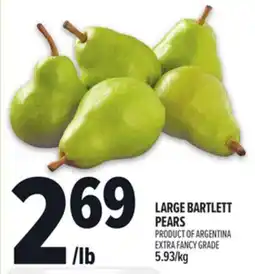 Metro LARGE BARTLETT PEAR offer