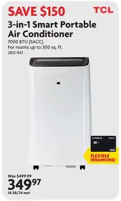Home Hardware 3-in-1 Smart Portable Air Conditioner offer
