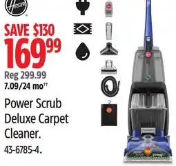 Canadian Tire Power Scrub Deluxe Carpet Cleaner offer