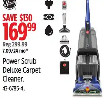 Canadian Tire Power Scrub Deluxe Carpet Cleaner offer