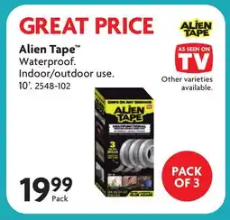 Home Hardware Alien Tape offer