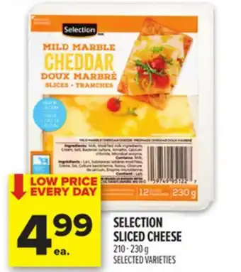 Metro SELECTION SLICED CHEESE offer