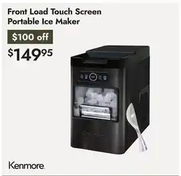 Linen Chest Front Load Touch Screen Portable Ice Maker offer